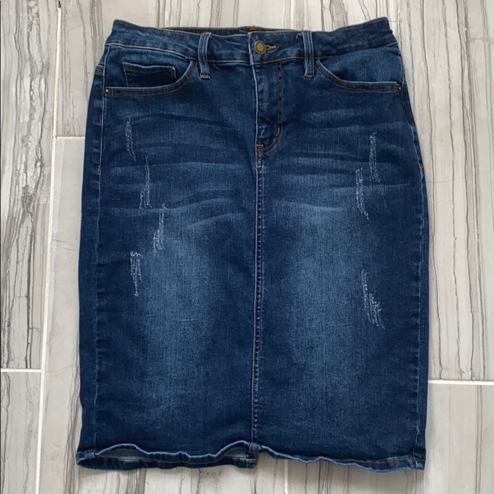 Denim Skirt